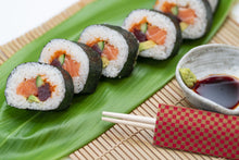 Load image into Gallery viewer, Hawaiian Ultra Ahi And King Salmon With Maki Roll Sushi Set
