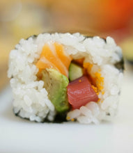 Load image into Gallery viewer, Hawaiian Ultra Ahi And King Salmon With Maki Roll Sushi Set
